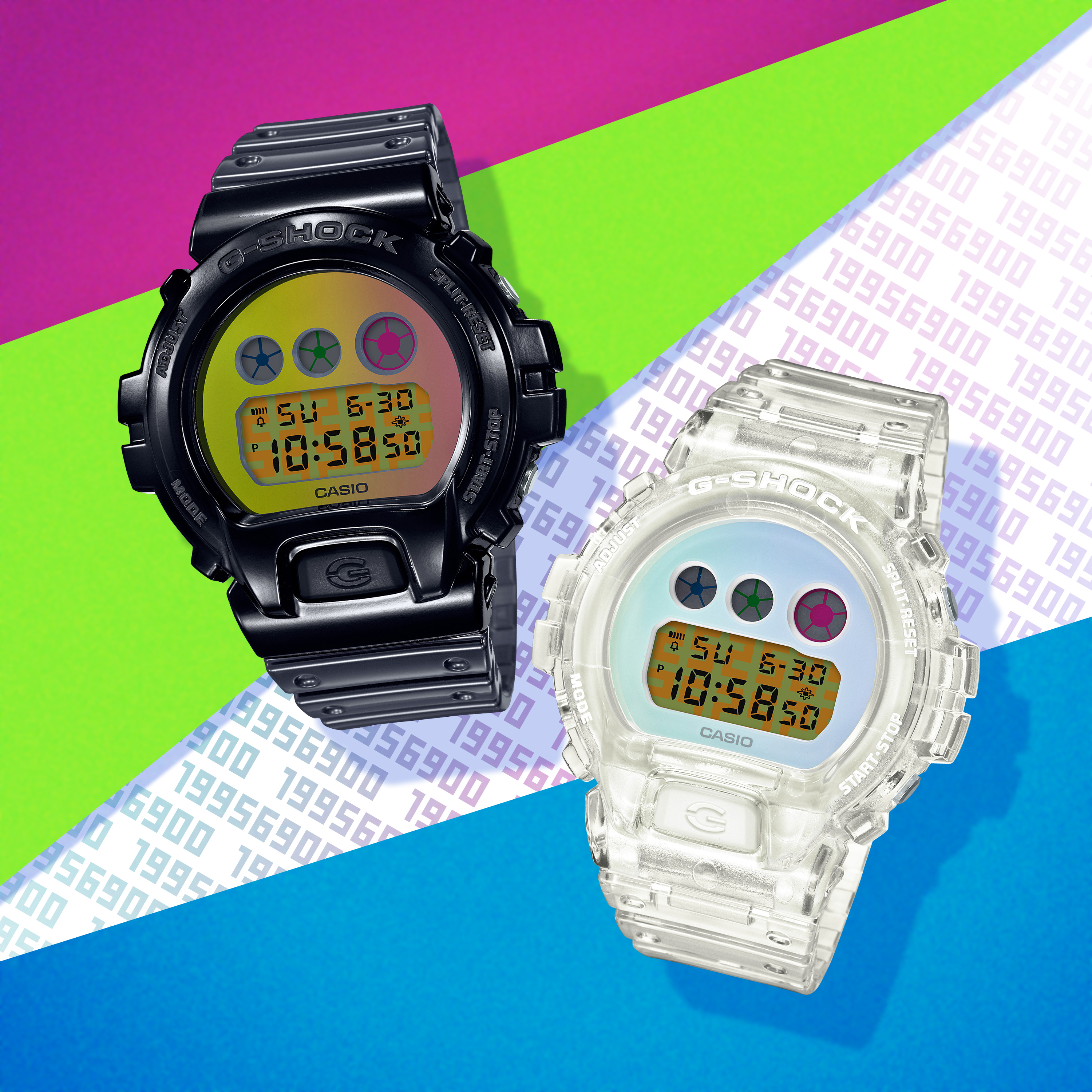Casio G Shock Introduces Limited Edition Dw6900 Timepieces With Translucent Band And Case