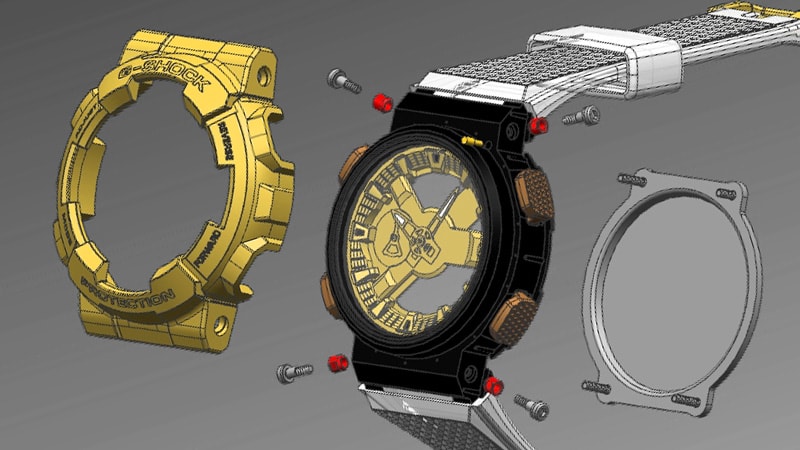 Metal-Covered Shock-Resistant Structure