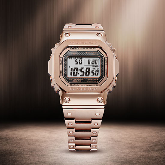 Unveils First Ever Rose Gold Ion Plated Full Metal Timepiece | CASIO