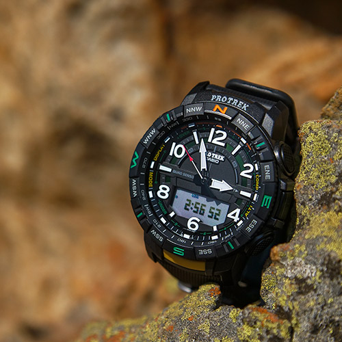 triple sensor solar watch